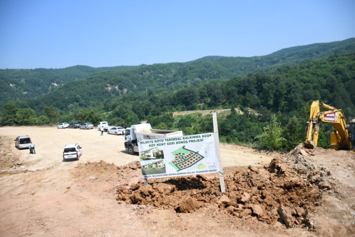 İneg&ouml;l Hilmiye Mahallesi&rsquo;nde yeni yerleşim yeri oluşturuluyor
