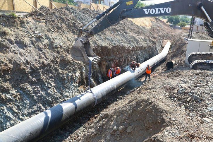 Elazığ’da su ana terfi hattında çalışma G1