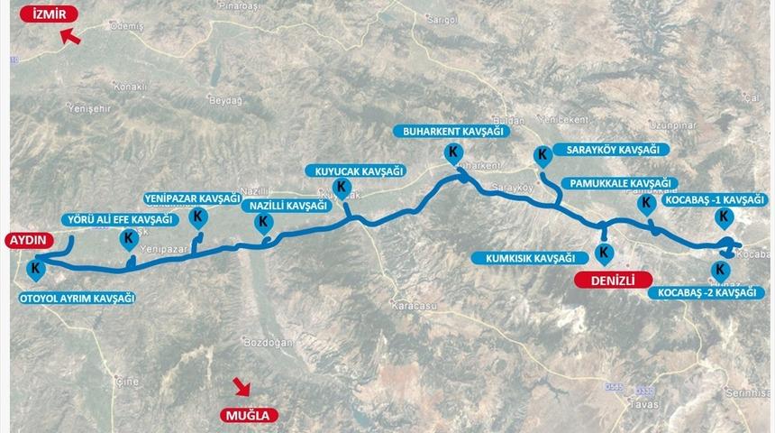  Aydın-Denizli Otoyolu'nun yapım ihalesine 6 firmadan teklif