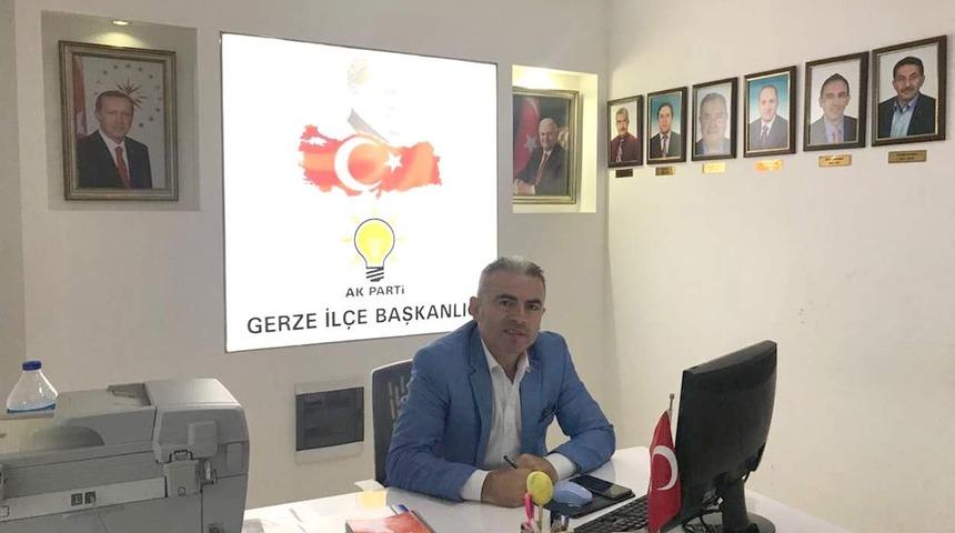 AK Parti Gerze İl&ccedil;e Başkanı Vahdettin &Ouml;zdemir istifa etti
