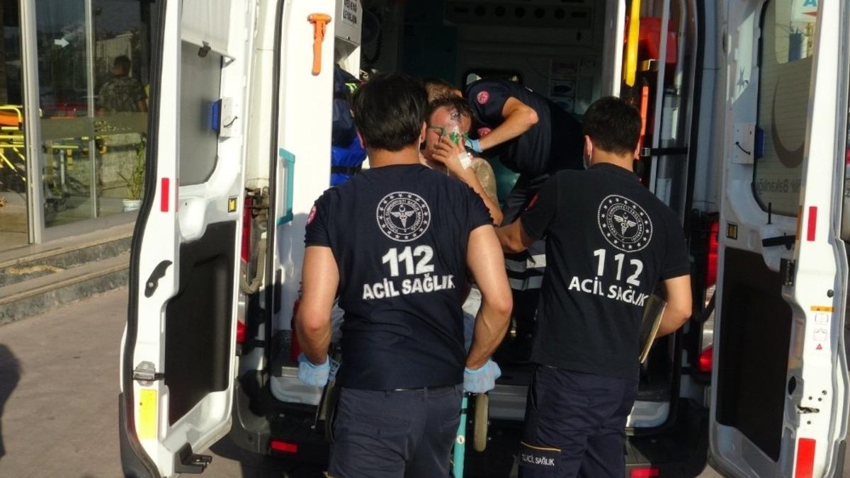 Boğulmak &uuml;zereyken arkadaşı kurtardı