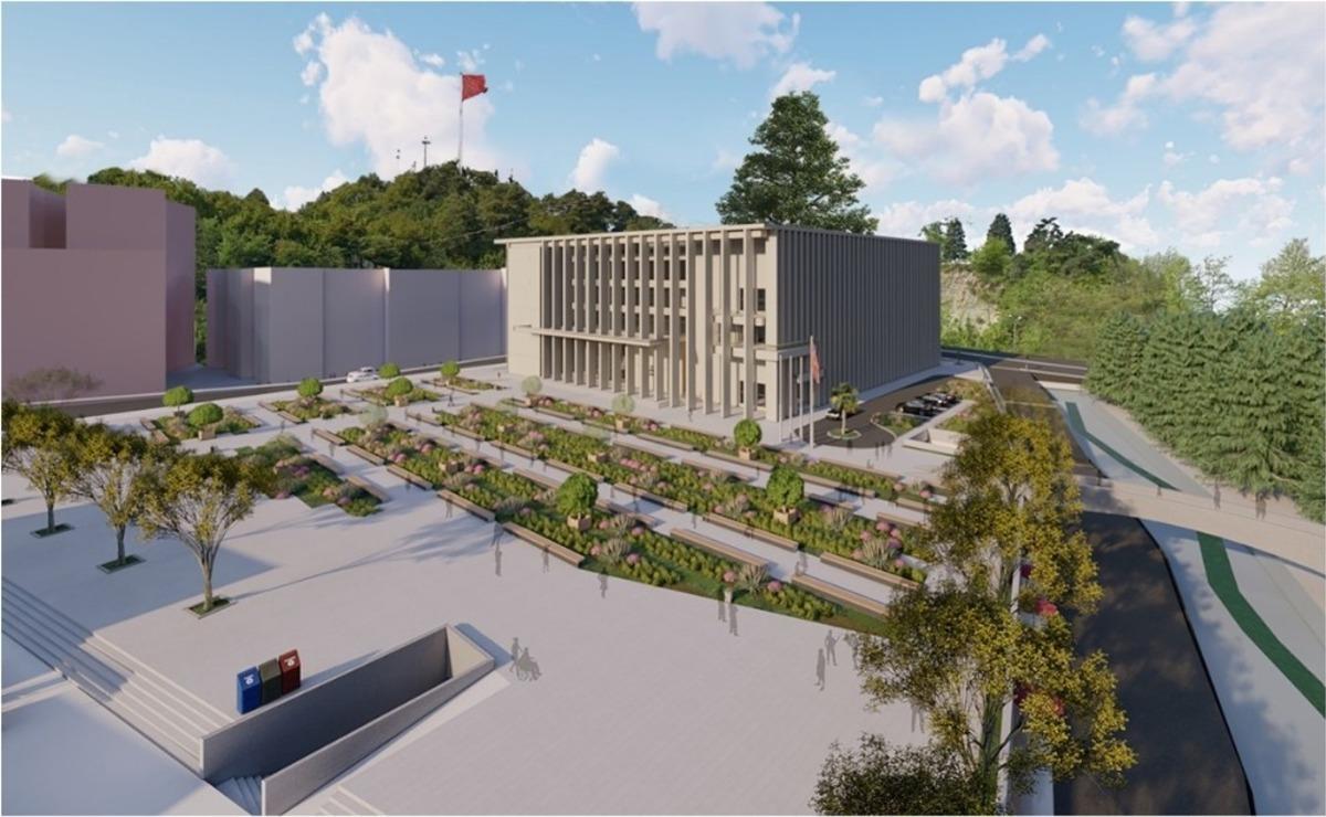 Kdz.Ereğli Belediyesi  kent meydanı ve k&uuml;lt&uuml;r sanat merkezi projesini tanıttı