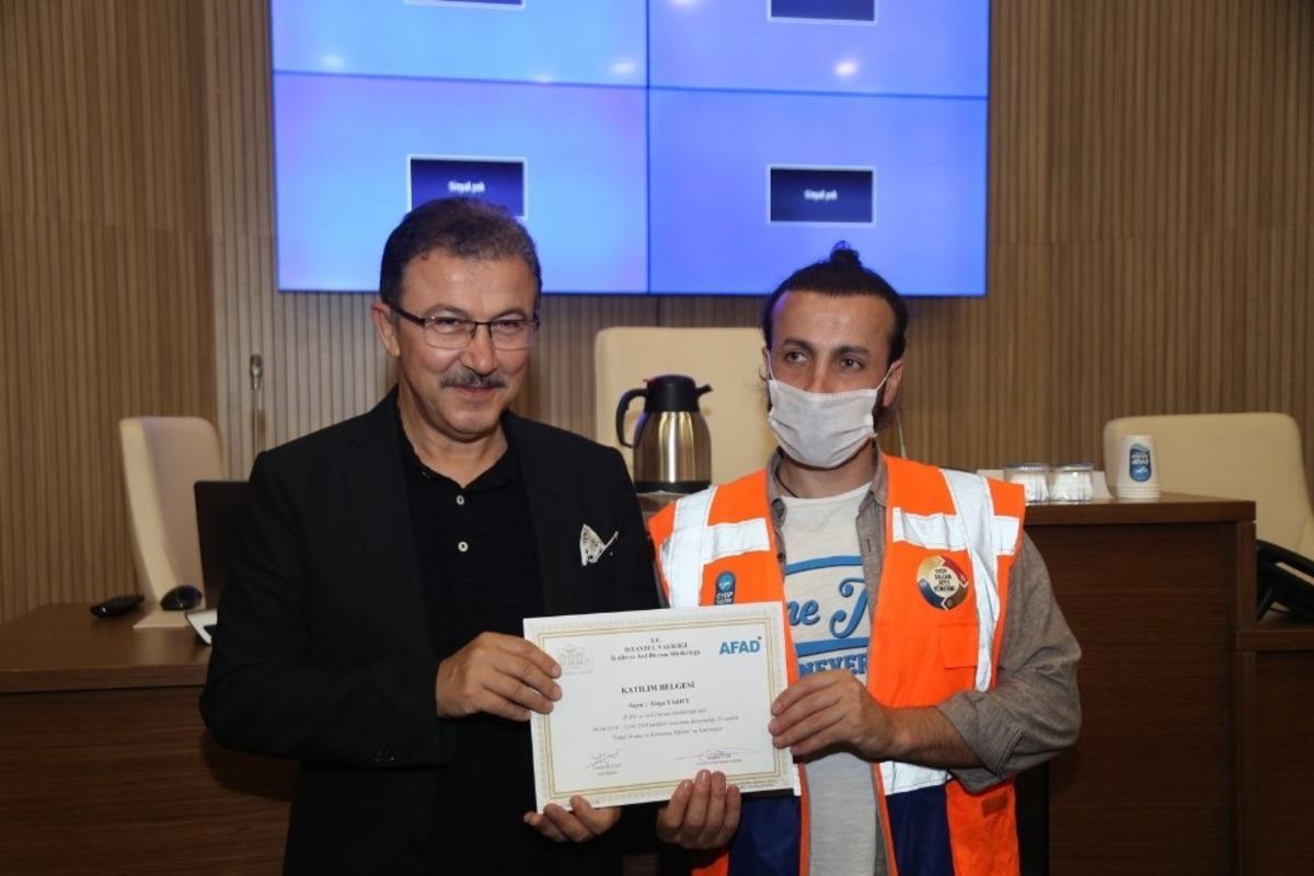 Başkan K&ouml;ken, ESAY personeline sertifikalarını verdi