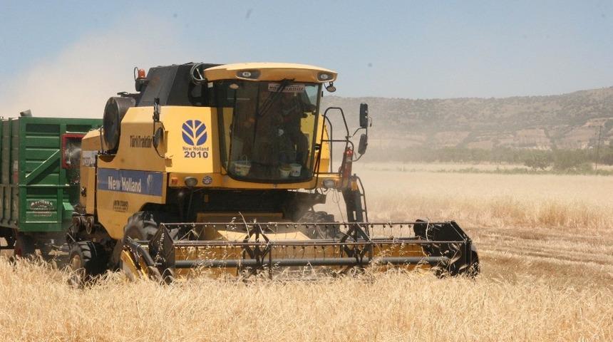 Kilis&rsquo;te hububat hasadı sona erdi