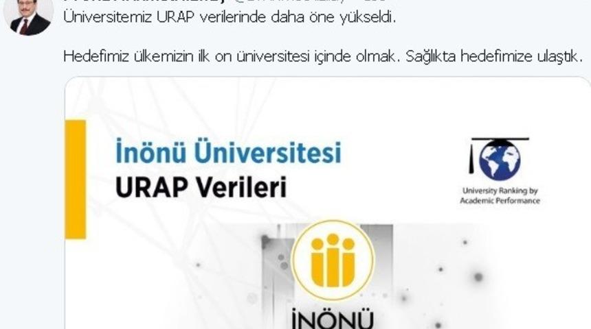 İn&ouml;n&uuml; &uuml;niversitesi URAP&rsquo;ta &ouml;ne &ccedil;ıktı