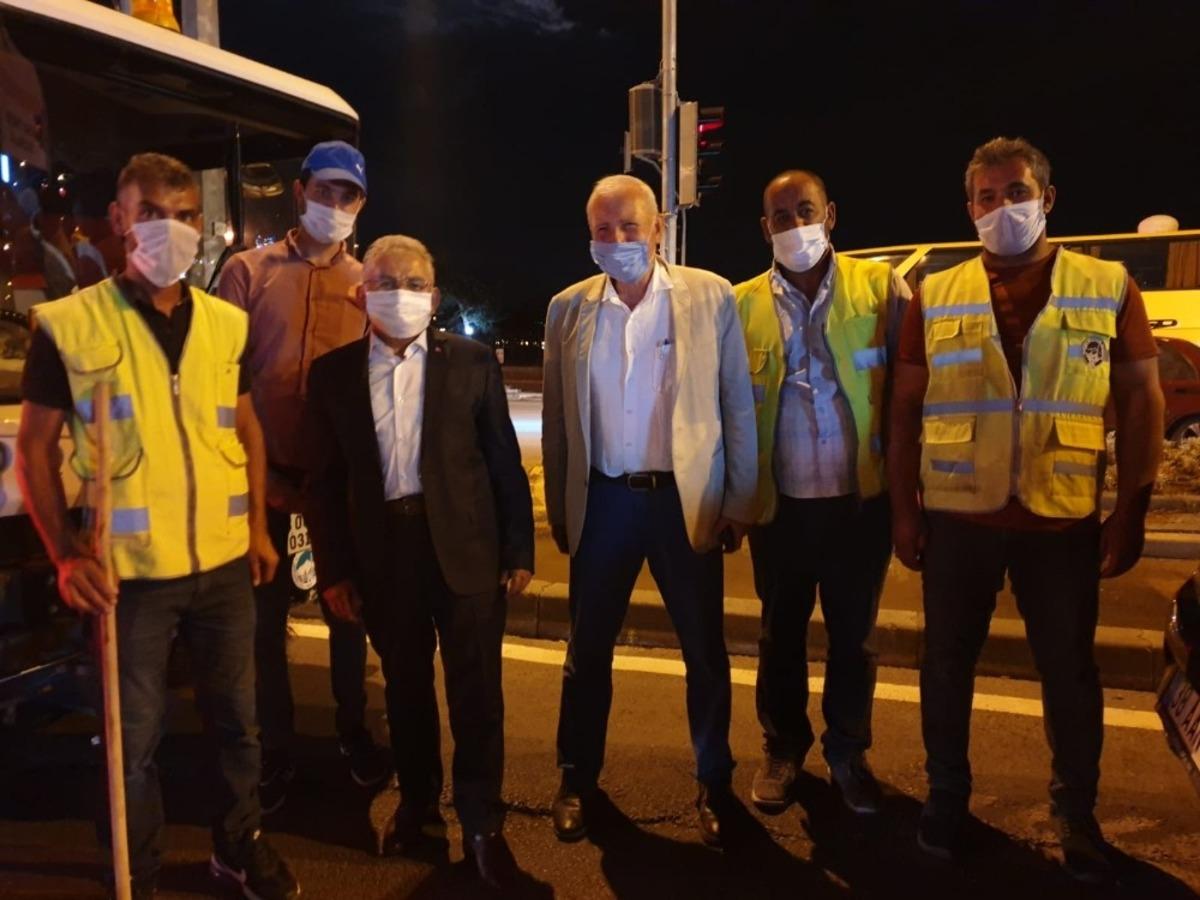 B&uuml;y&uuml;kşehirden gece mesaisi