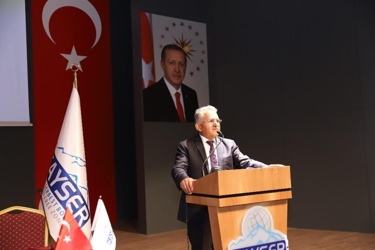 Başkan B&uuml;y&uuml;kkılı&ccedil;, Kayseri Serbest B&ouml;lgesi Olağan Mali Genel Kurulu&rsquo;nda &ccedil;ağrıda bulundu