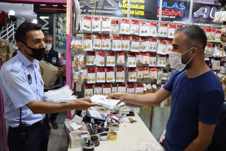 Şanlıurfa’da esnafa ücretsiz maske dağıtımı G1