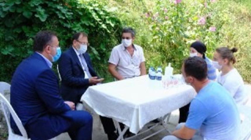 Şehit ailesine anlamlı ziyaret