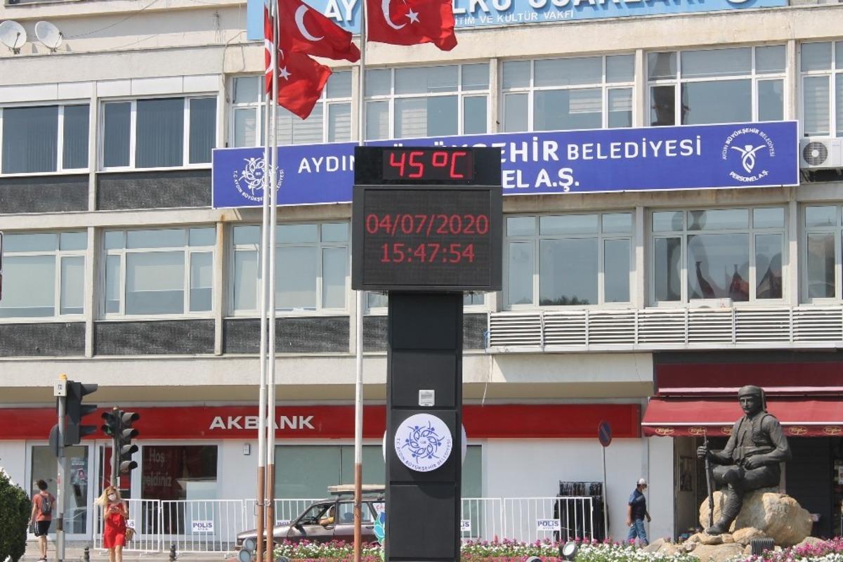 Aydın&rsquo;da sıcak hava etkili olmaya devam ediyor