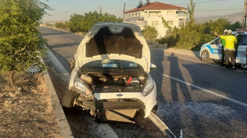 Otomobil takla attı: 1 yaralı