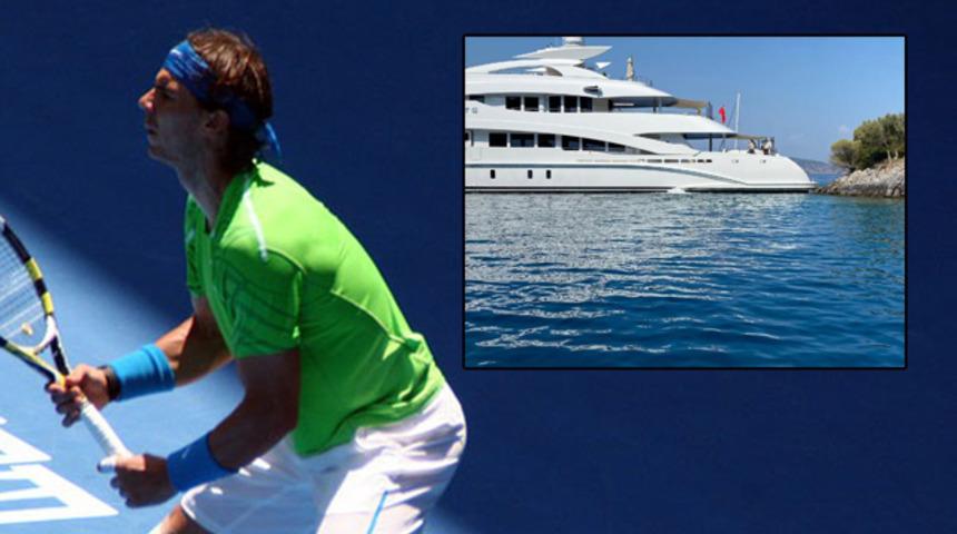 Rafael Nadal’ın yatı Göcek’te kaza yaptı