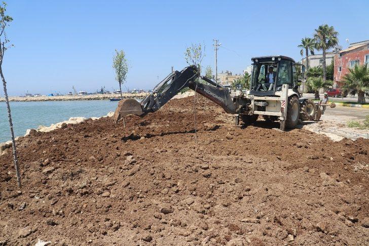 Karaduvar sahili, lazerli plaj eleme-temizleme makinesiyle temizlendi G5