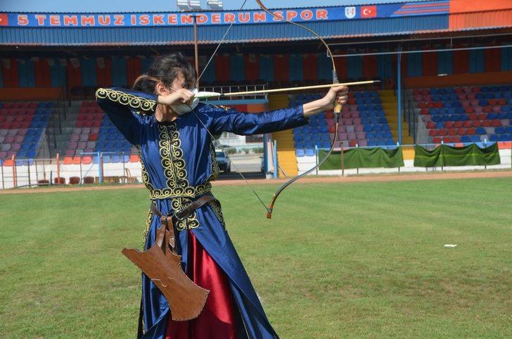 İskenderun’da okçular nefes kesti G1