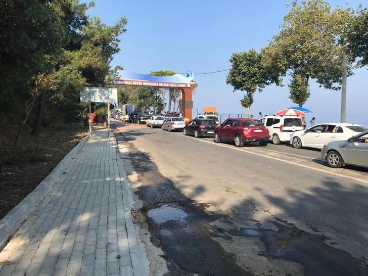 Kuşadası milli parkı araç girişine kapatıldı G3