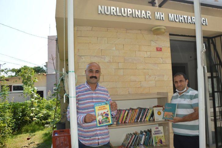 Muhtarlık binasını kütüphaneye çevirdi G2