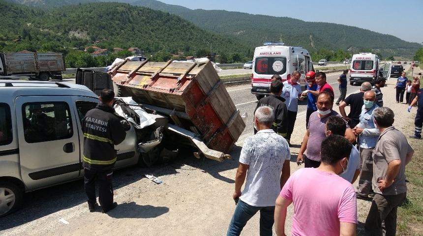 Kaza yaptı 'daldım abi' dediği s&uuml;r&uuml;c&uuml;den &ouml;z&uuml;r diledi