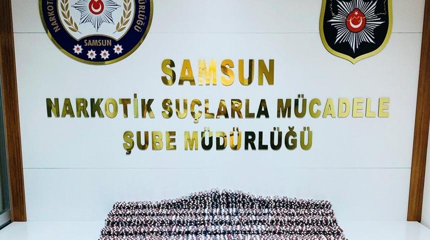 Samsun'da uyuşturucu operasyonunda 3 şüpheli yakalandı