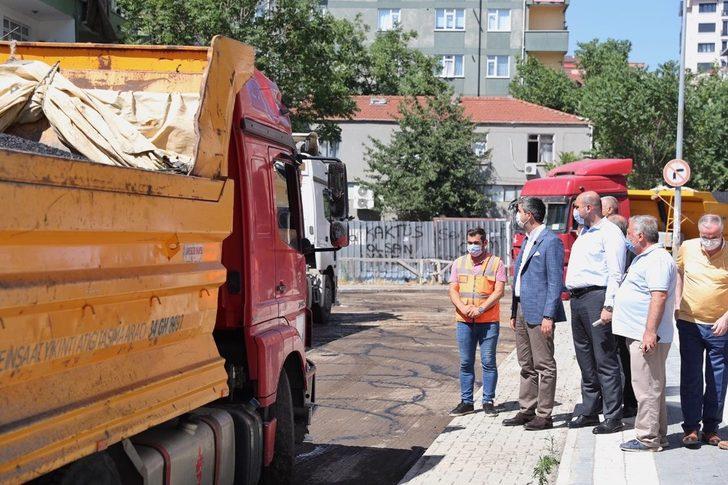 Başkan Gökhan Yüksel, devam eden asfalt çalışmalarını inceledi G3