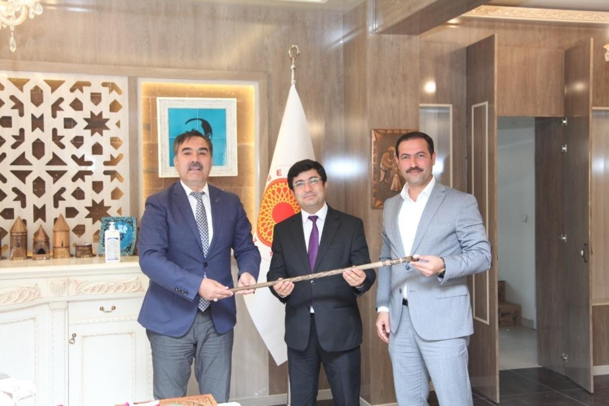 Genel M&uuml;d&uuml;r Eyig&uuml;n&rsquo;den Başkan &Ccedil;oban&rsquo;a ziyaret