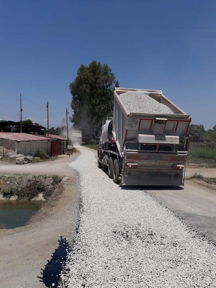 Tarsus ve Çamlıyayla’da yol çalışmaları G2