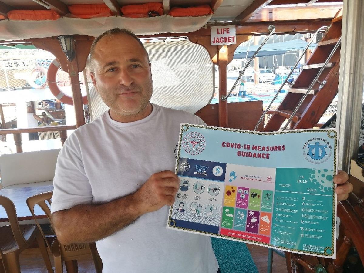 Yat&ccedil;ılar tedbiri elden bırakmıyor, hijyen ve maskeden taviz vermiyor