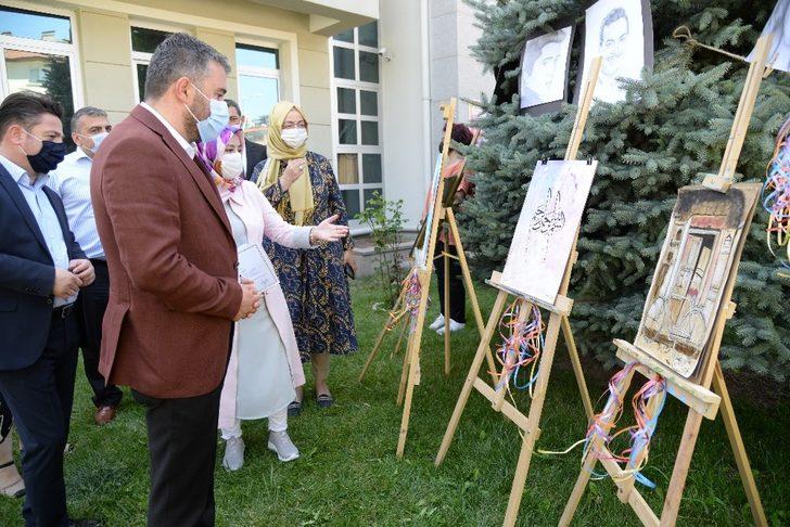 Pursaklar’da açık alanda sergi G1