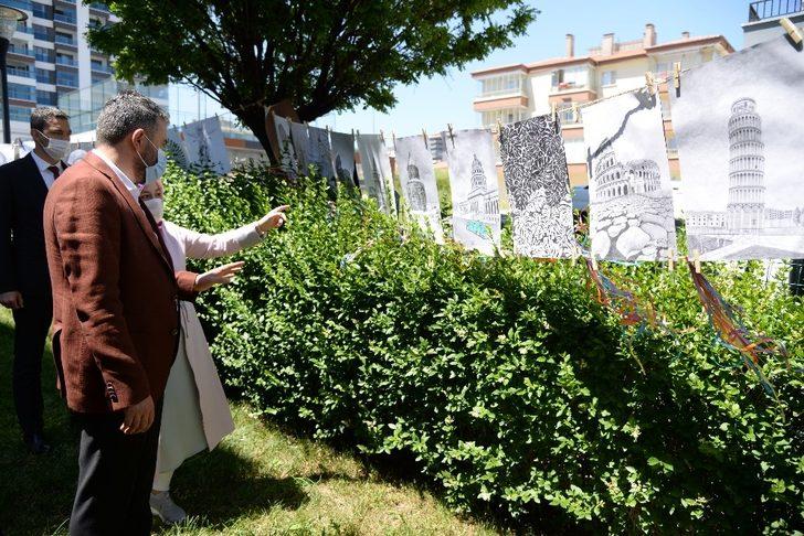 Pursaklar’da açık alanda sergi G2