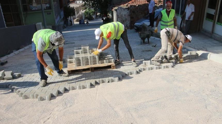 Alpaslan Mahallesi&rsquo;ne 25 bin metrekare kilit parke