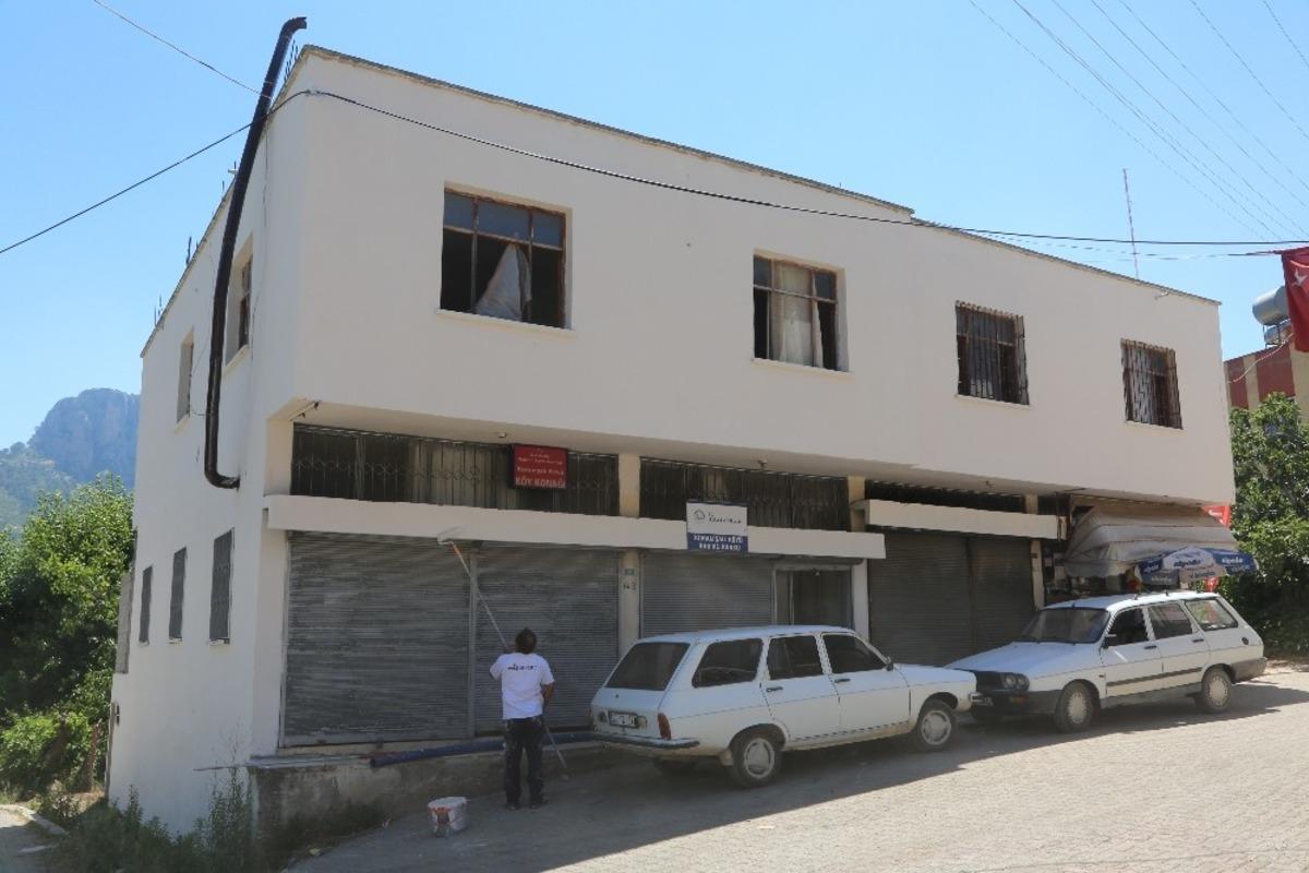 Erdemli Belediyesi, Koramşalı muhtarlık ve Kuran Kursu binalarını yeniliyor