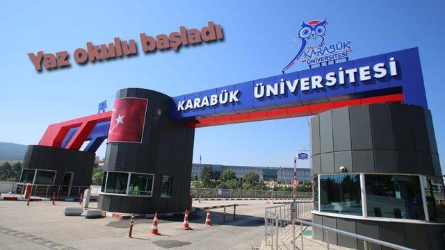 KBÜ’de uzaktan eğitim yaz okulu başladı