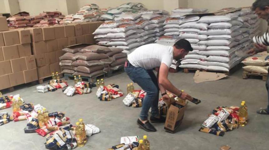 Hayırsever işadamı Nusret Bulut&rsquo;tan 200 aileye gıda yardımı