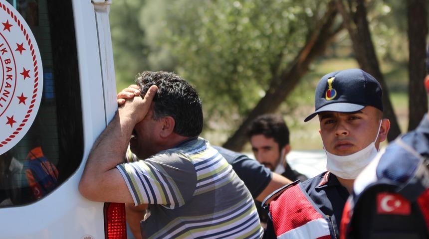 Babanın en acı anı! Paşam' diye ağlayarak g&ouml;zyaşı d&ouml;kt&uuml;