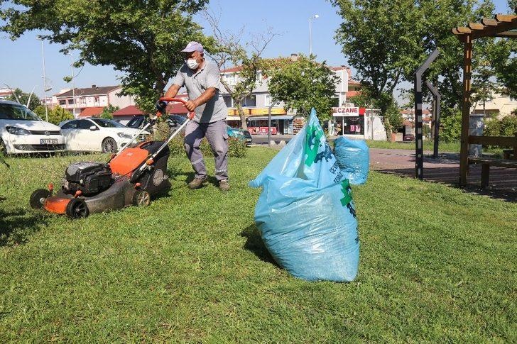 Ergene’de çim biçme ve ot kesme çalışmaları sürüyor G1