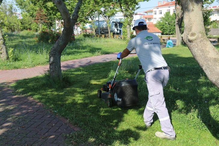 Ergene’de çim biçme ve ot kesme çalışmaları sürüyor G2