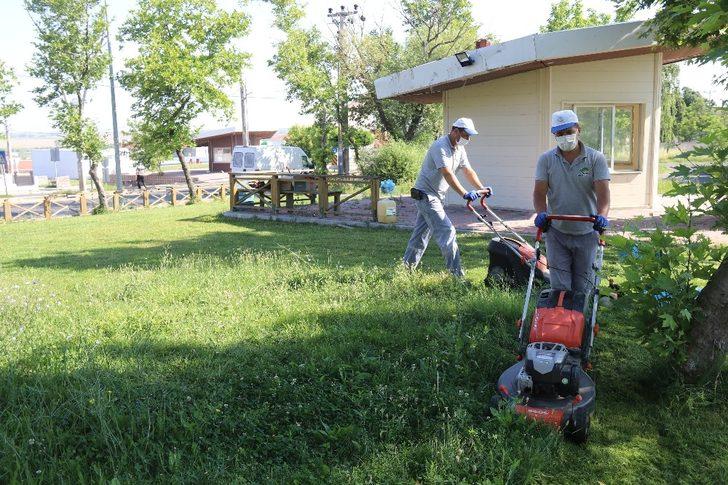 Ergene’de çim biçme ve ot kesme çalışmaları sürüyor G4
