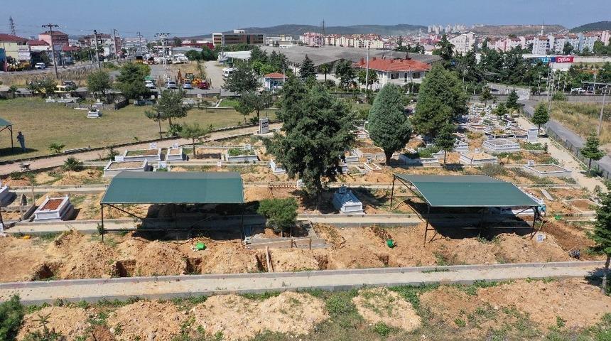 &Ccedil;ayırova&rsquo;da seyyar defin &ccedil;adırı hizmeti