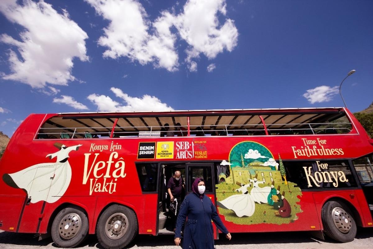 Şehir turuyla Konya&rsquo;yı yakından tanıyorlar