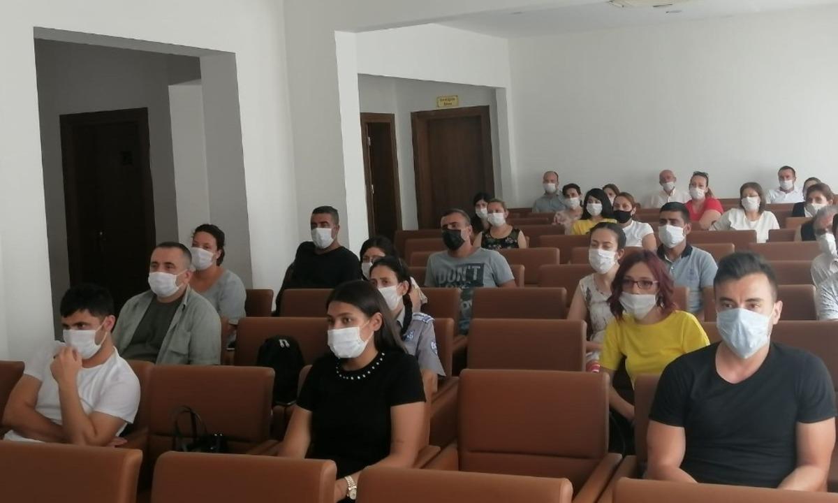 Efeler Belediyesi&rsquo;nden &ccedil;alışanlara iş sağlığı eğitimi