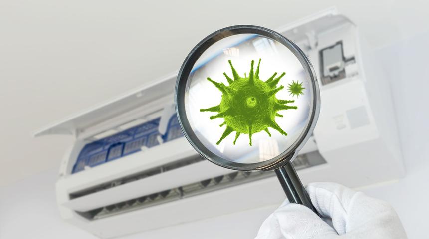 Yaz aylarında klima &ccedil;arpmasına ve mikrobuna dikkat