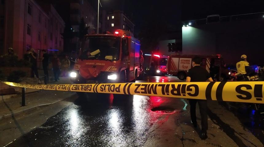 Mecidiyek&ouml;y'de tamir at&ouml;lyesinde patlama: 1 yaralı!