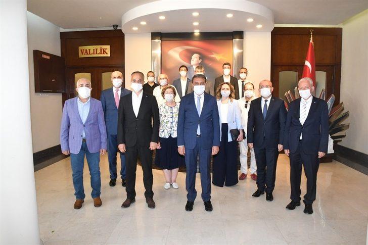 Balıkesir Kent Konseyi Vali Şıldak’ı ziyaret etti G1