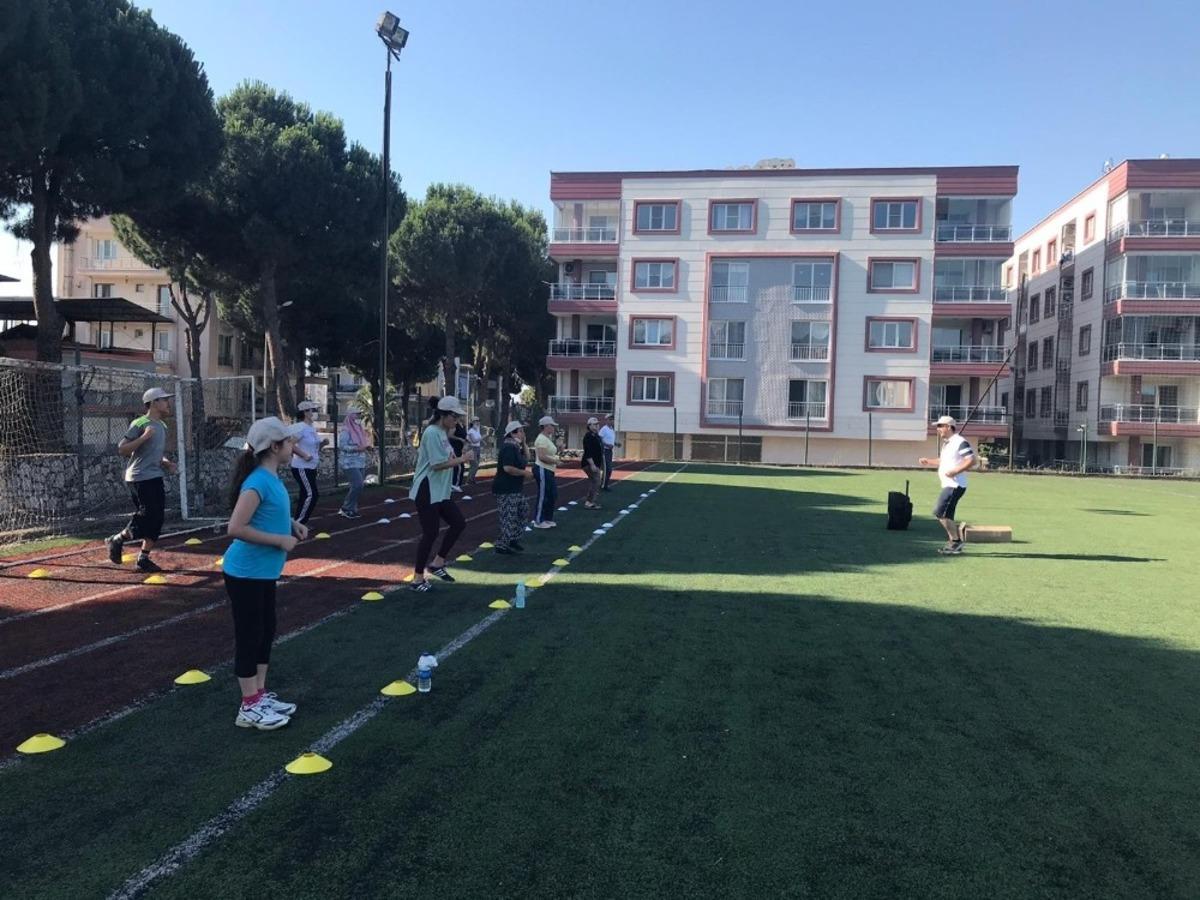 Germencik&rsquo;te sabah sporları devam ediyor