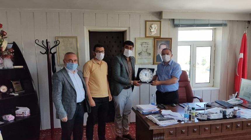 &Ccedil;alış Belediyesi&rsquo;nde imzalar atıldı