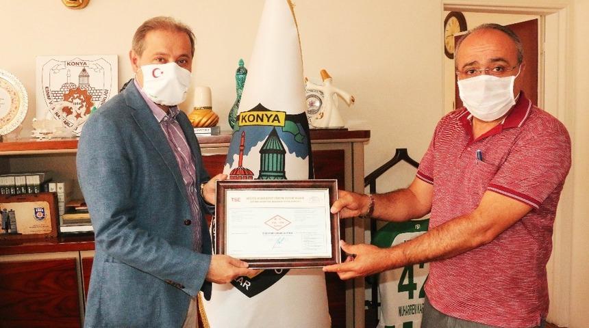 KONESOB, TSE Covid-19 g&uuml;venli hizmet belgesini aldı