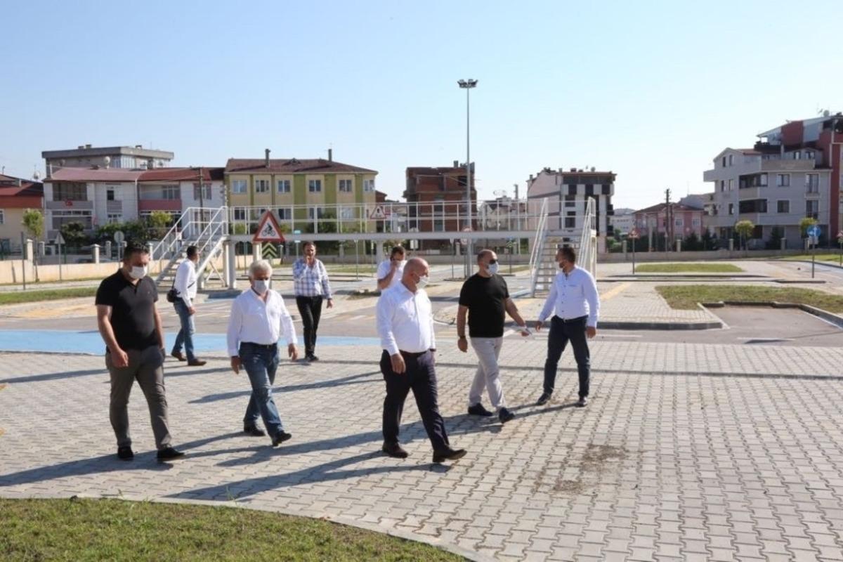 Darıca Trafik Eğitim Parkı tamamlanıyor