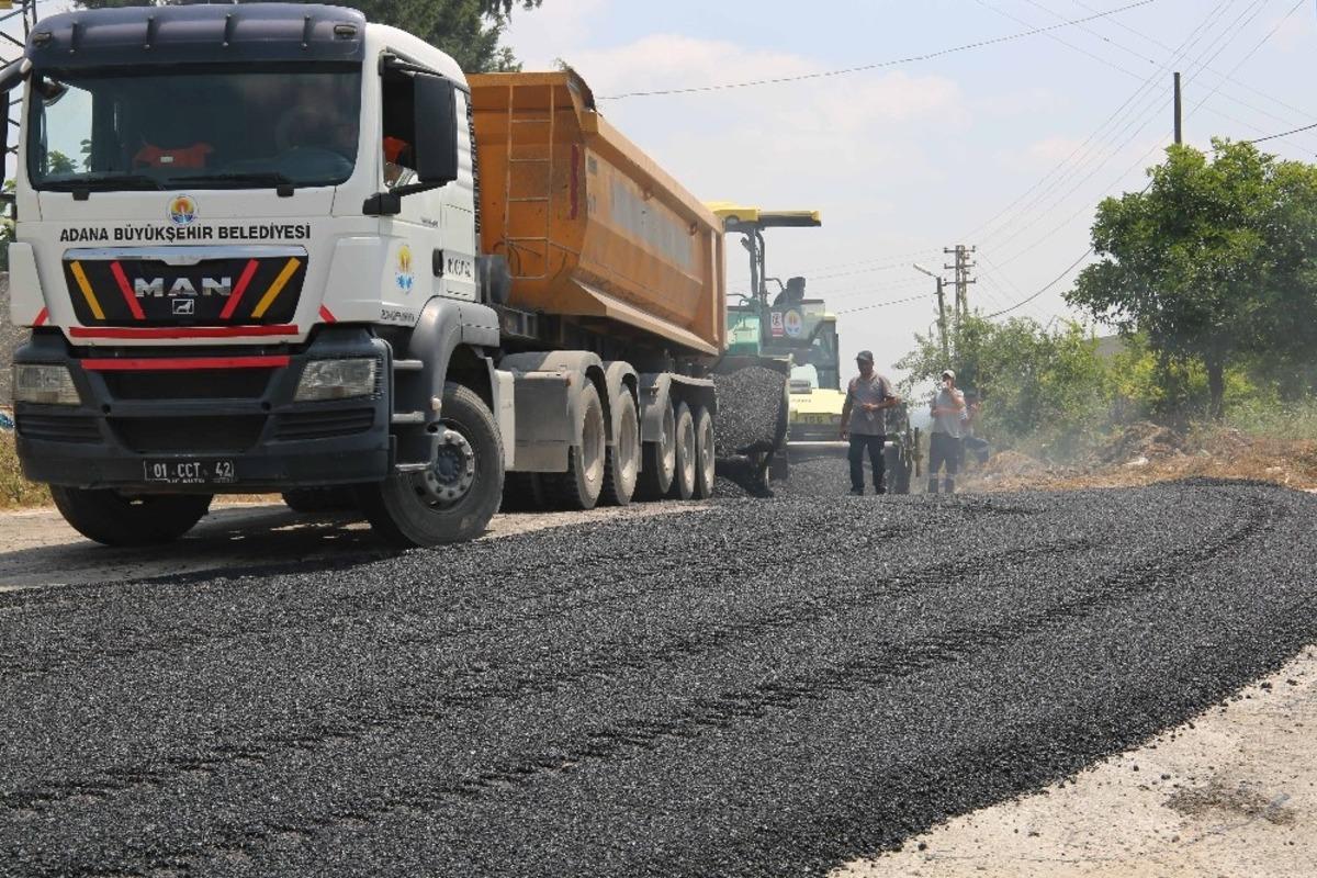 B&uuml;y&uuml;kşehir&rsquo;in asfalt &ccedil;alışmaları s&uuml;r&uuml;yor