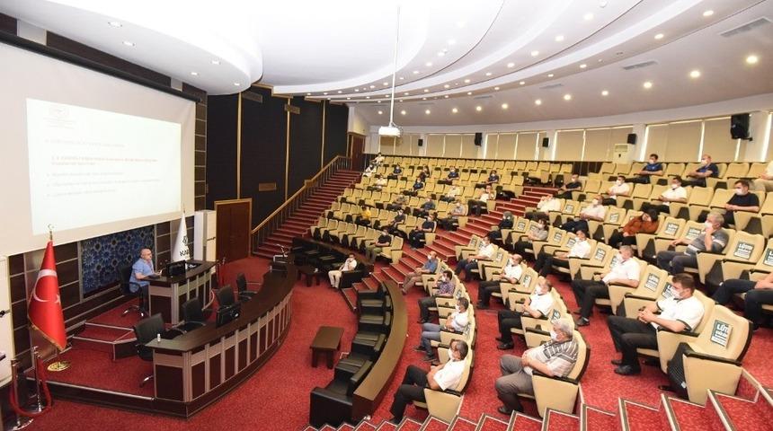 Karatay Belediyesi personeline Covid-19 eğitimi