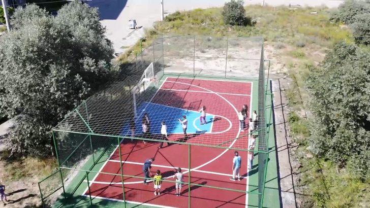 Pursaklar’da her mahalleye mini basketbol sahası G3