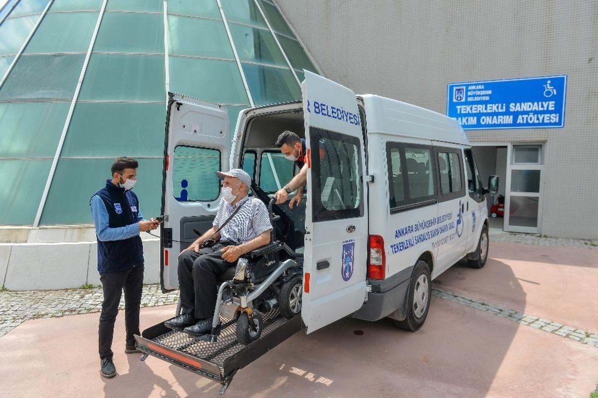 Engelli vatandaşları yolda bırakmayan hizmet